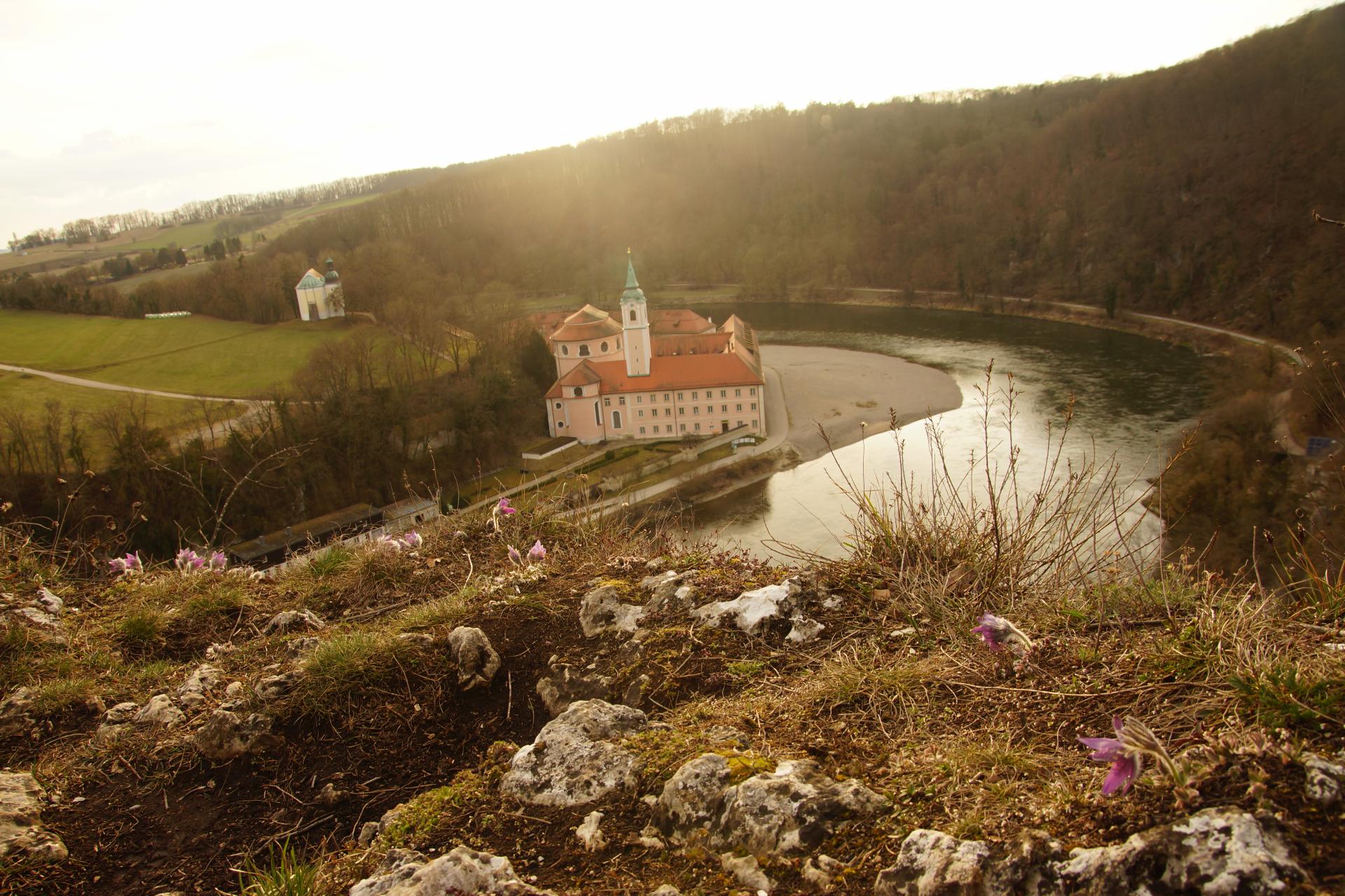 Frühlingserwachen über dem Kloster Weltenburg  DigitalPHOTO