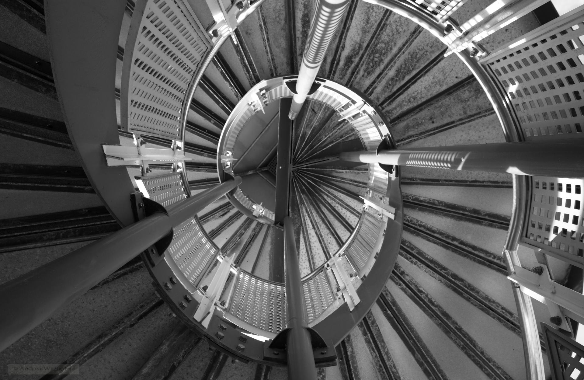 Wendeltreppe In Norddeich Am Haus Des Gastes Digitalphoto