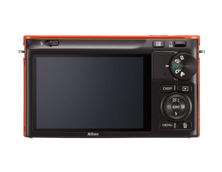 Nikon 1 J2 / Back - Orange