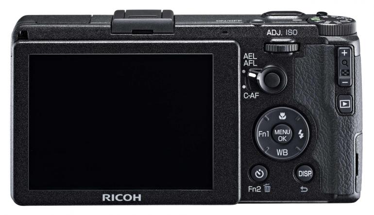 Ricoh GR – Rückseite