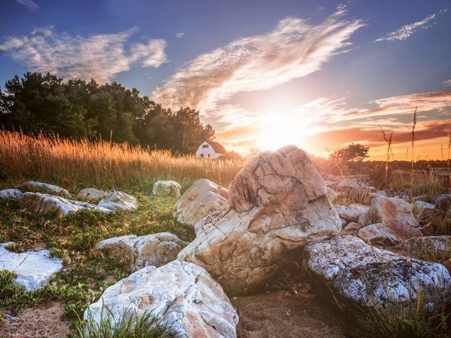 Ein perfekter Sonnenuntergang in Schweden. Platz 6