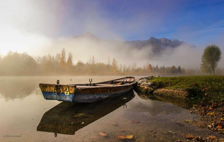 Platz 8: Schlicht &quot;Morgenstimmung&quot; nennt der Fotograf dieses Bild. Aufgenommen wurde es 2015 am Walchsee. 