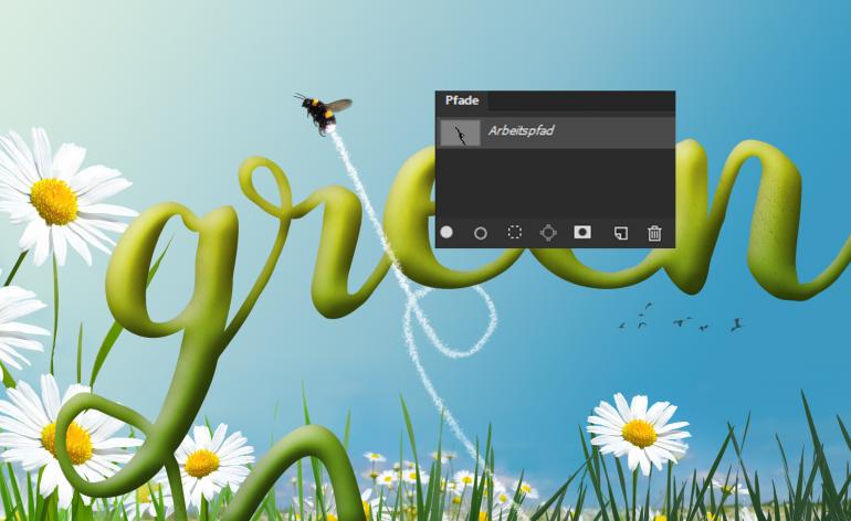 So gestalten Sie einen sommerlichen Texteffekt in Photoshop