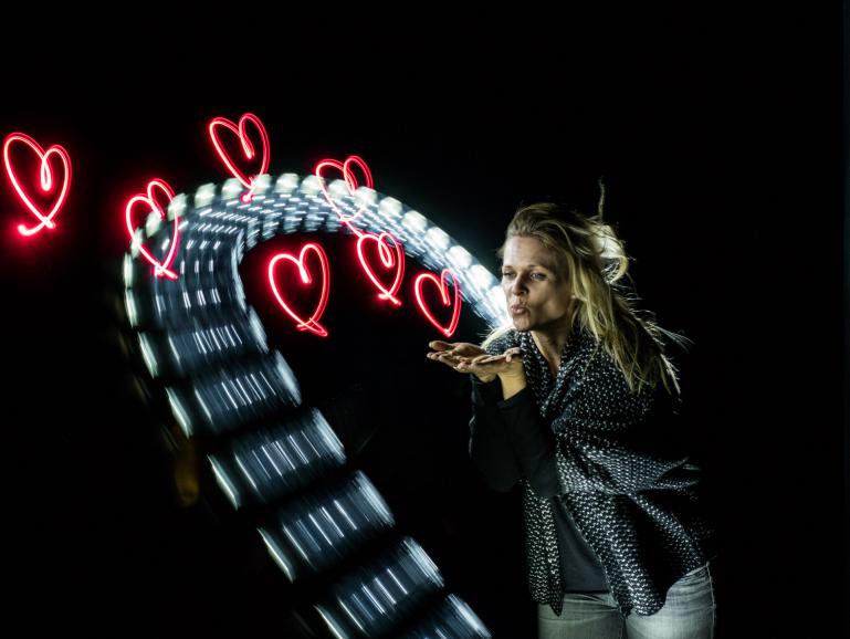 Light Painting photoBOX auf der photokina 2018