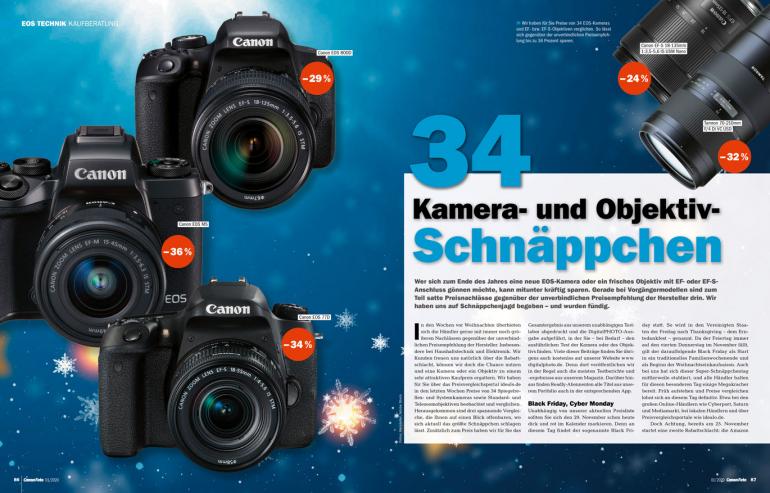 Jetzt im Handel: CanonFoto 01/20 mit den besten Schnäppchen für EOS-Fotografen! 