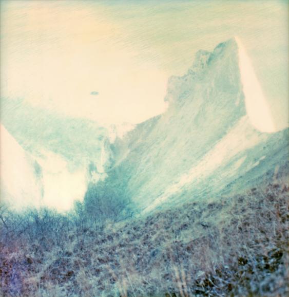 Kreidefelsen Rügen, 2004, Polaroid SX-70