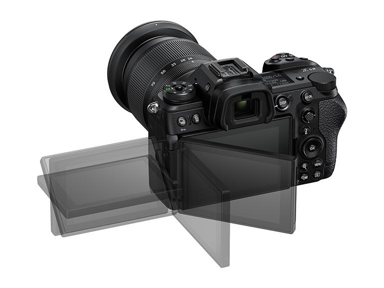 Die Nikon Z6III besitzt einen vollbeweglichen Touch-Monitor.