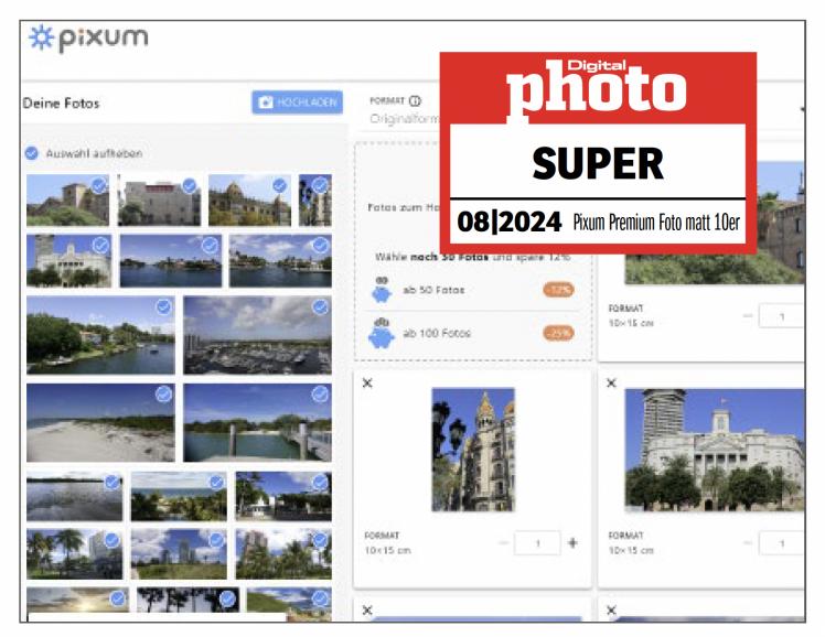 Pixum Fotoabzüge Testergebnis