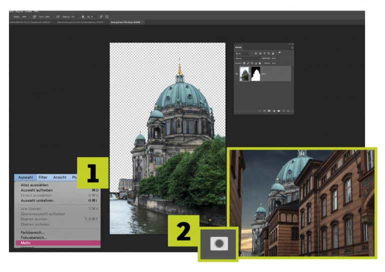 Photoshop-Workshop für Fortgeschrittene: genähte Pflastersteine