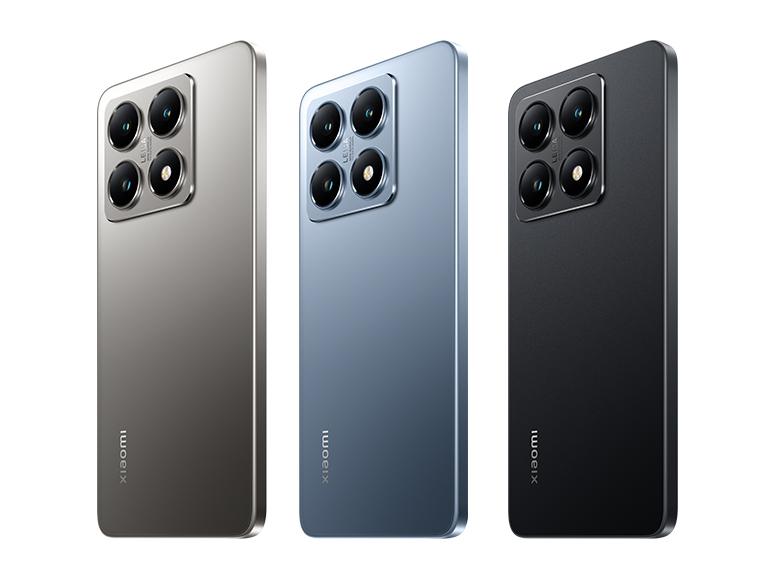 Beim Xiaomi 14T haben Sie ebenfalls die Wahl zwischen Titan Gray, Titan Blue und Titan Black.