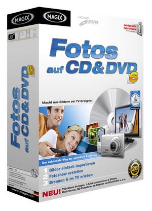 MAGIX Fotos auf CD & DVD 6