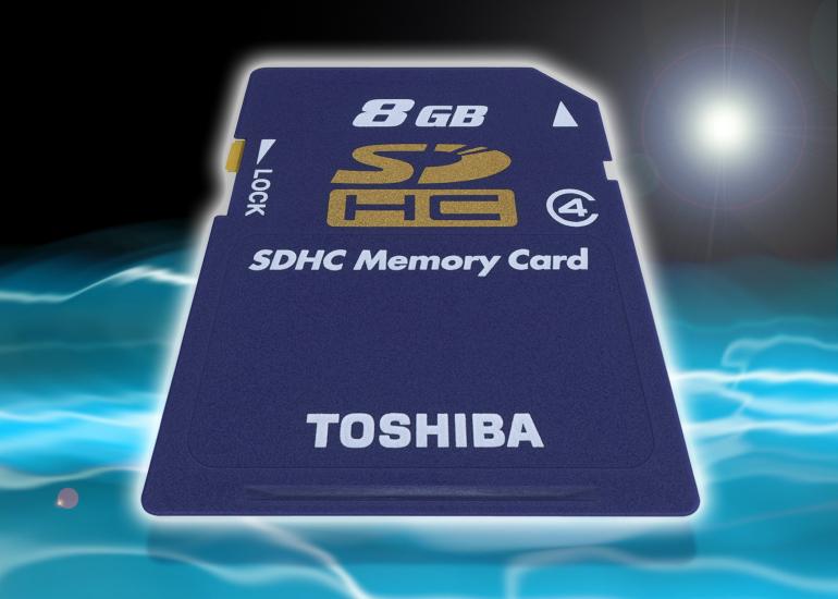 8GB-SDHC-Karte von Toshiba