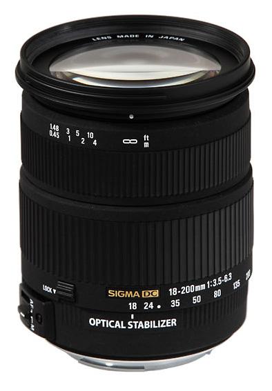 Sigma 18-200mm F3,5-6,3 DC OS