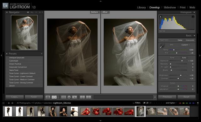 Lightroom 1.3 mit SDK-Vorschau