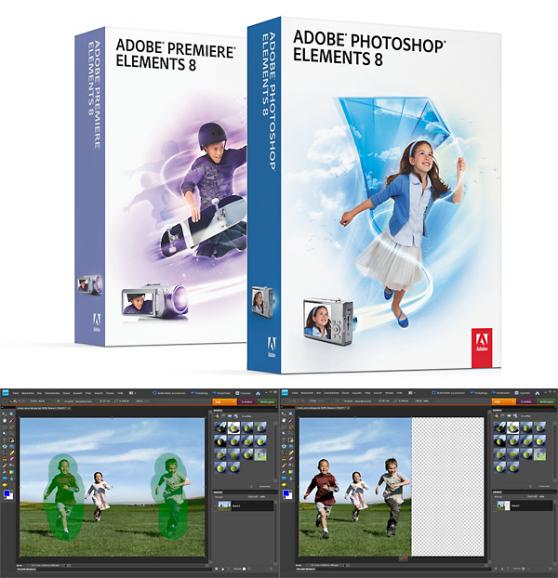 Photoshop und Premiere Elements 8